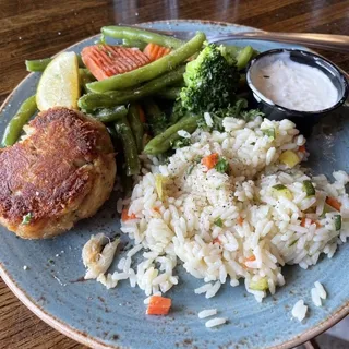 Maryland Crab Cake Dinner