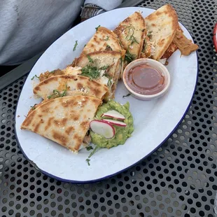 Smoked Chicken Quesadillas