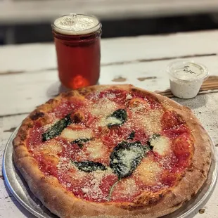 Margherita pizza
