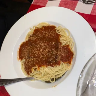 Spaghetti with Italian Sausage