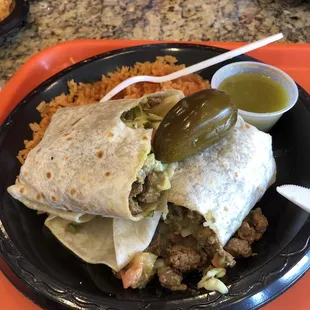 Carne Asada Burrito