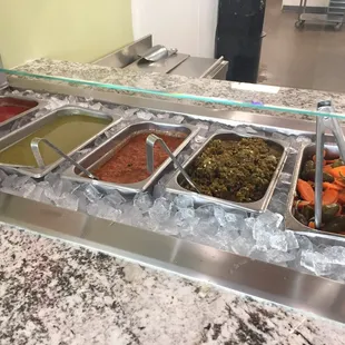 Salsa bar