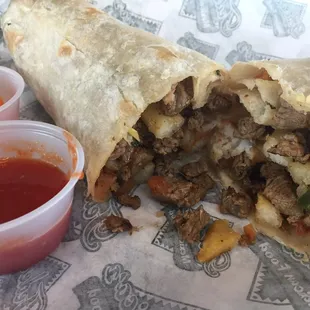 California burrito (not in the menu)