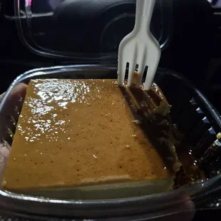 Always good for a middle of the night flan craving