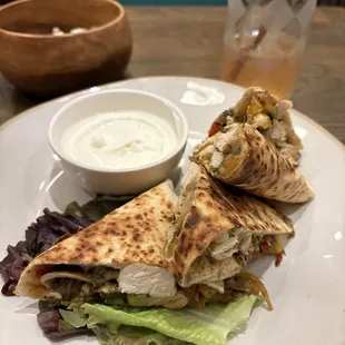 Chicken quesadilla