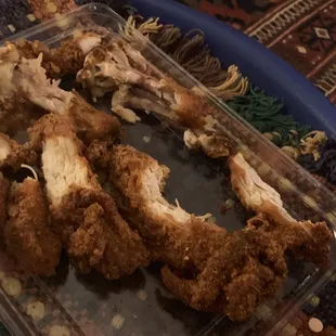 This is what I received for $35. wings and tenders