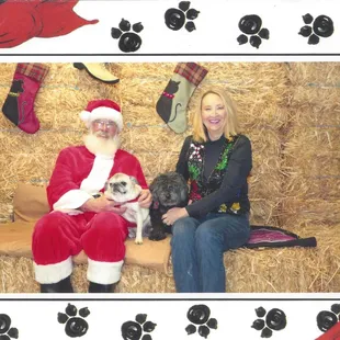 Santa photos with your pet, Annual Fundraiser at the Feed Barn supporting A-Pal Humane Society.