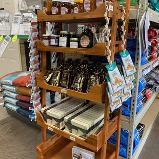 Local honey and seasonal treats