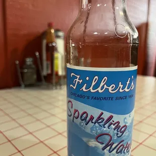 Filbert sparkling water