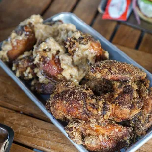 Wings (Parmesan Garlic &amp; Lemon Pepper) - IG: @nelson_eats