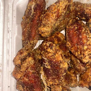 Hairy Lemon Pepper Wings