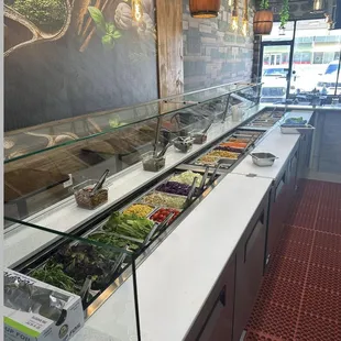 interior, salads