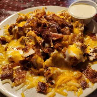 Chicken, bacon, cheese! Say no more!