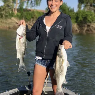Striper fishing