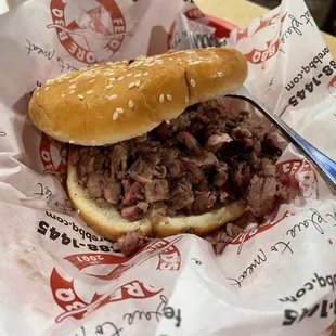 Brisket Sandwich