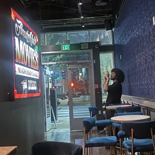 a woman talking on her cell phone