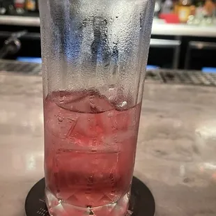 Dragon Tart cocktail.