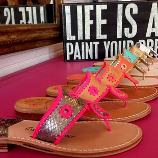 Wide selection of Jack Rogers shoes at Feet First!