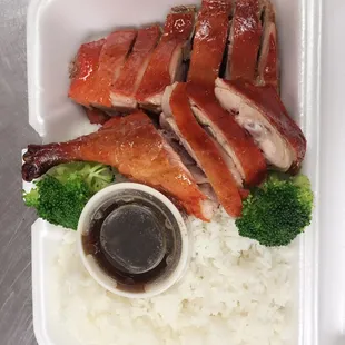 Roast Duck w. Rice