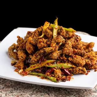 chicken wings and fried chicken, food
