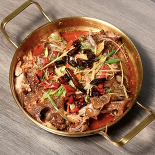 Spicy Fish head 香辣鱼头 매운어두요리