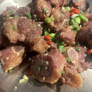 Salt and Pepper Fried Pork Ribs
