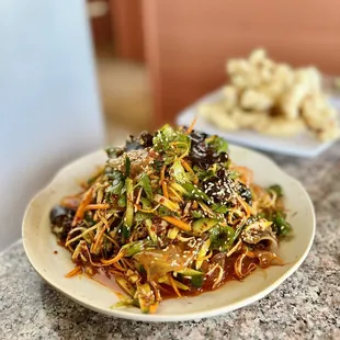 Spicy cold noodles