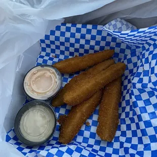 Deep Fried Pickle Strips