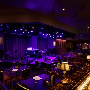 a stage set up for a concert