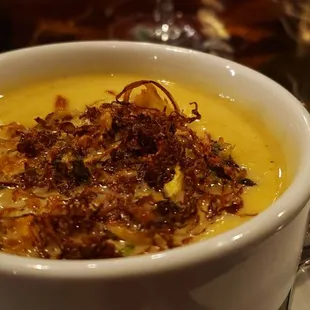 Butternut squash bisque