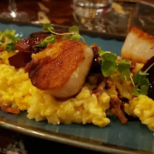 Winter scallops