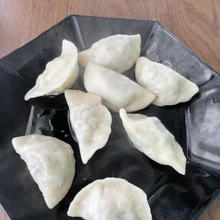 3 filling dumplings pork chives shrimp