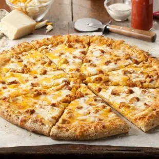 pizza, food