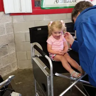 Face painting at FELDMANS FUN FEST 2015