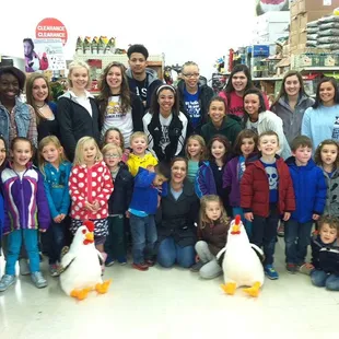 Early Bird Learning Center visiting us during Chick Days