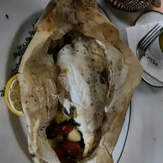 Branzino al Cartoccio