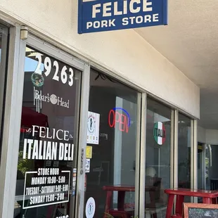 Front entrance