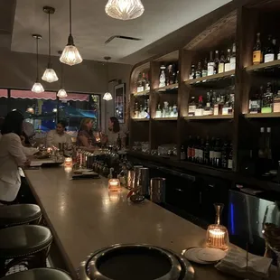 Bar area