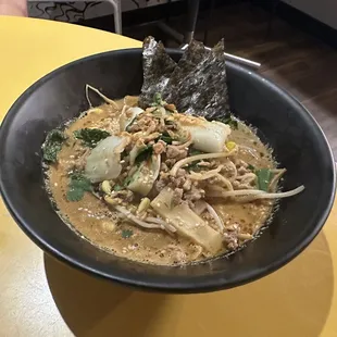 Spicy Dan Dan Ramen is really good!