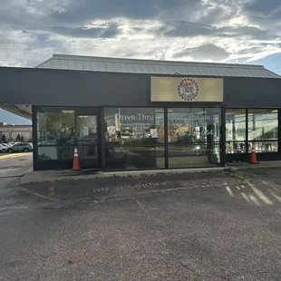 Outside view of restaurant