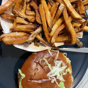 Klassic Burger and Small fry