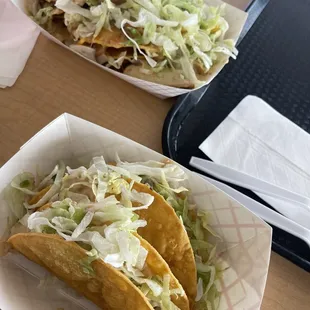 Tacos and nachos