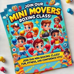 New kids class 5-7 years old 5 days a week
