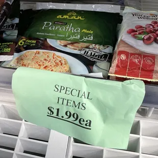 Look out for discounted items!