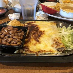 Chicken enchiladas