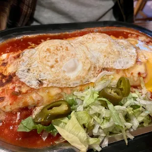 Pancho Villa with eggs
