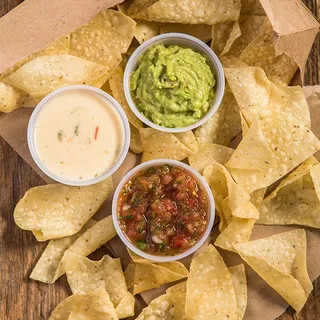 Chips with Queso