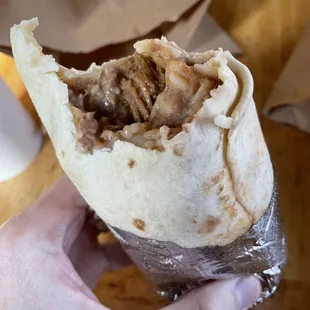 Regular Carnitas Burrito