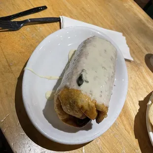 The Chicken Chimichanga
