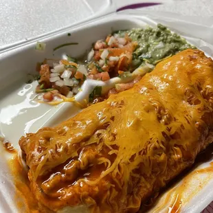 Chimichanga adobada